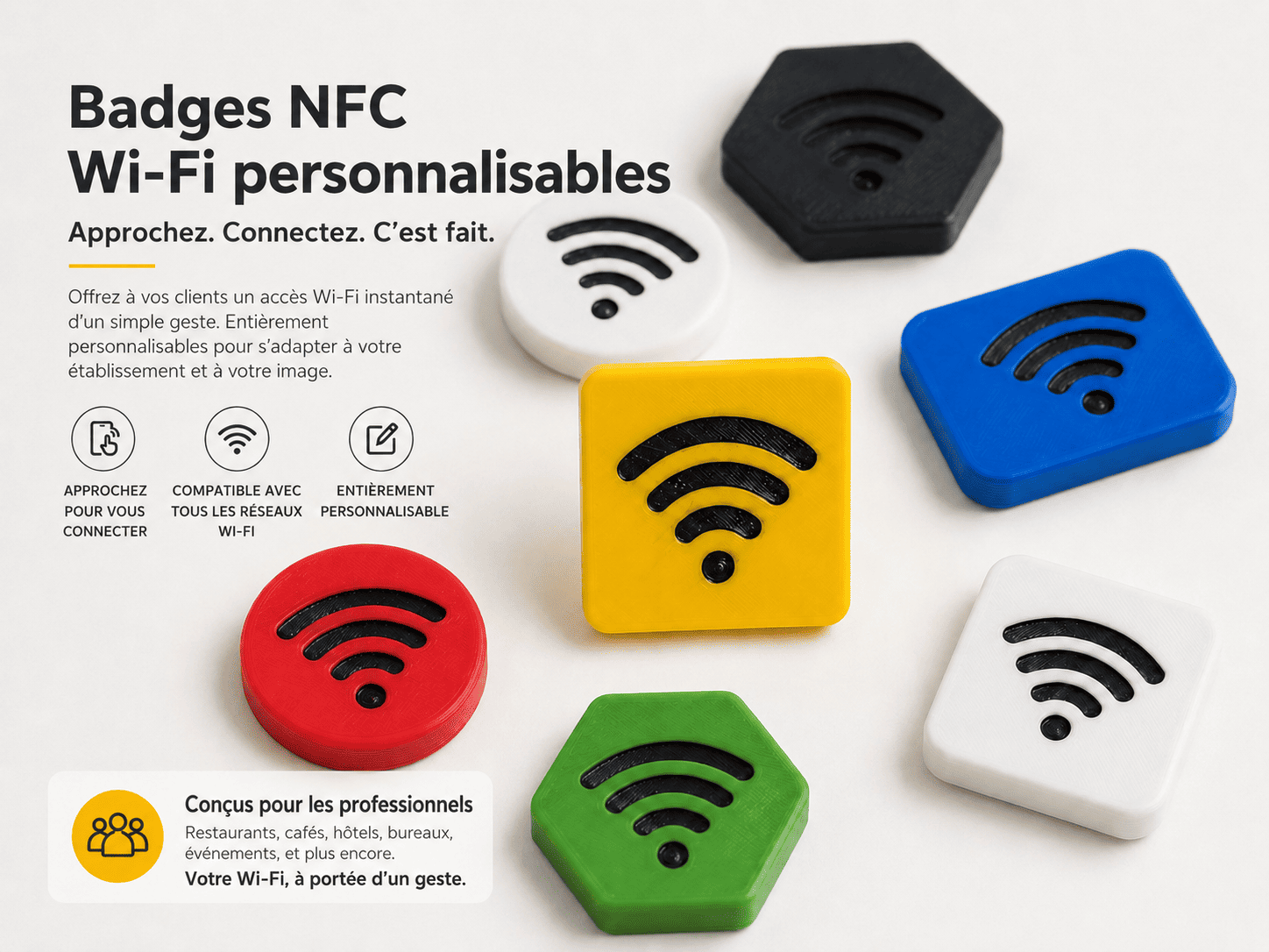 Badge NFC WiFi